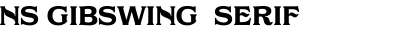 NS Gibswing  Serif